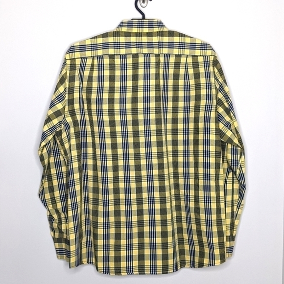 Izod Plaid Button Down Shirt XL - Picture 2 of 5